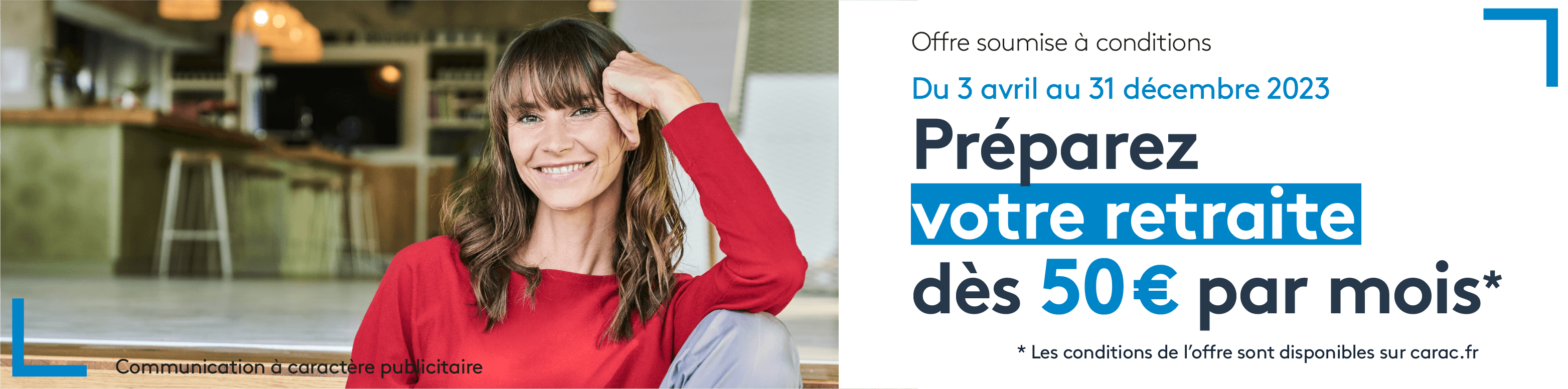préparez votre retraite dès 50€ par mois